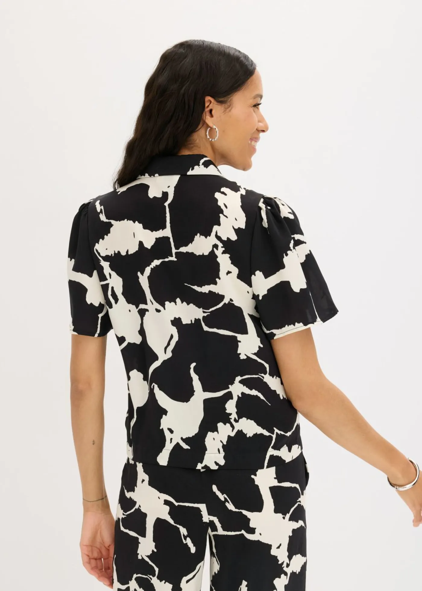 Discount Blusa de satén fluido Mujer Camisas Y Blusas