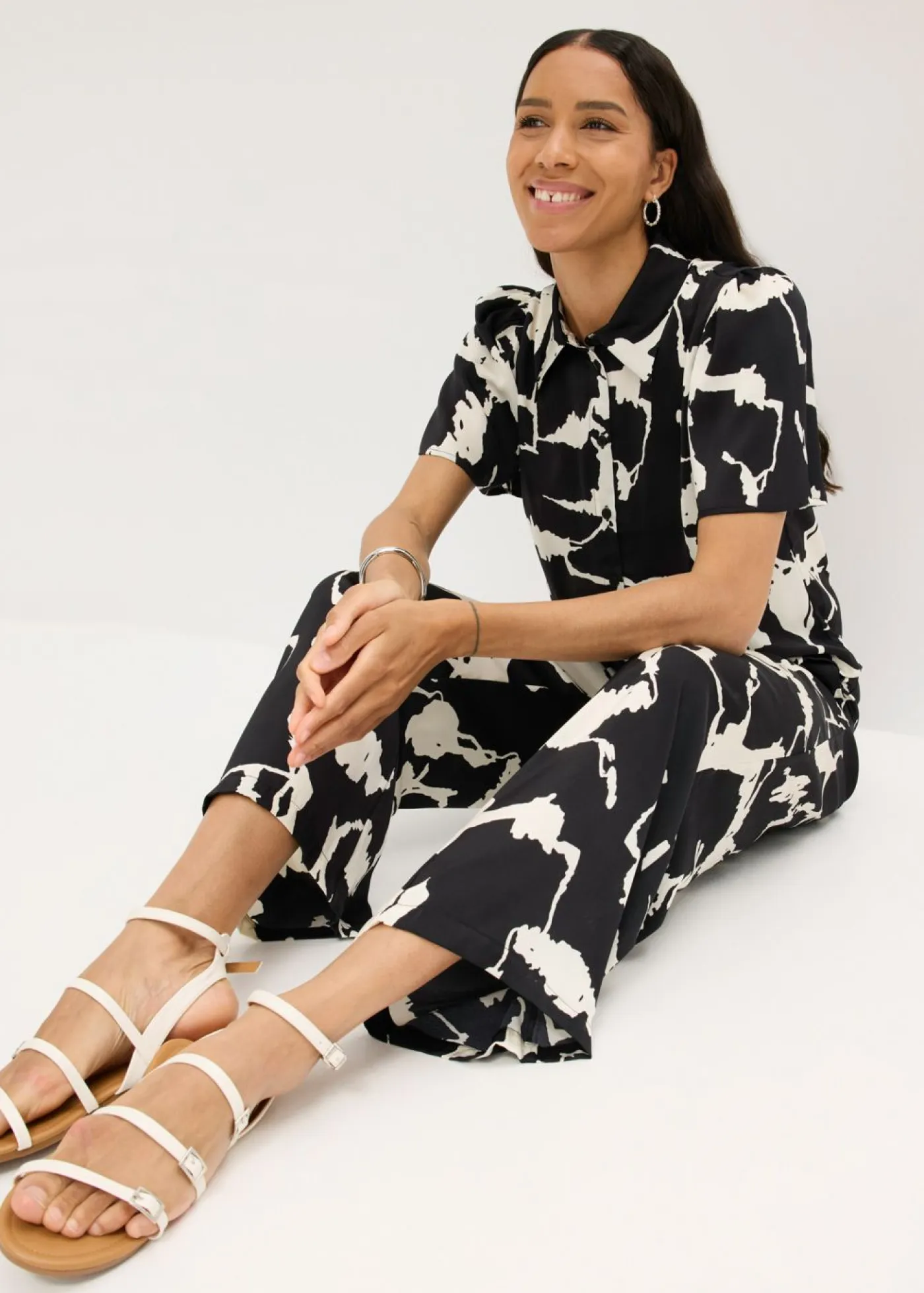 Discount Blusa de satén fluido Mujer Camisas Y Blusas