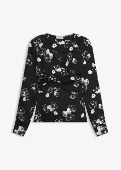 Best Blusa de satén fluido Mujer Camisas Y Blusas