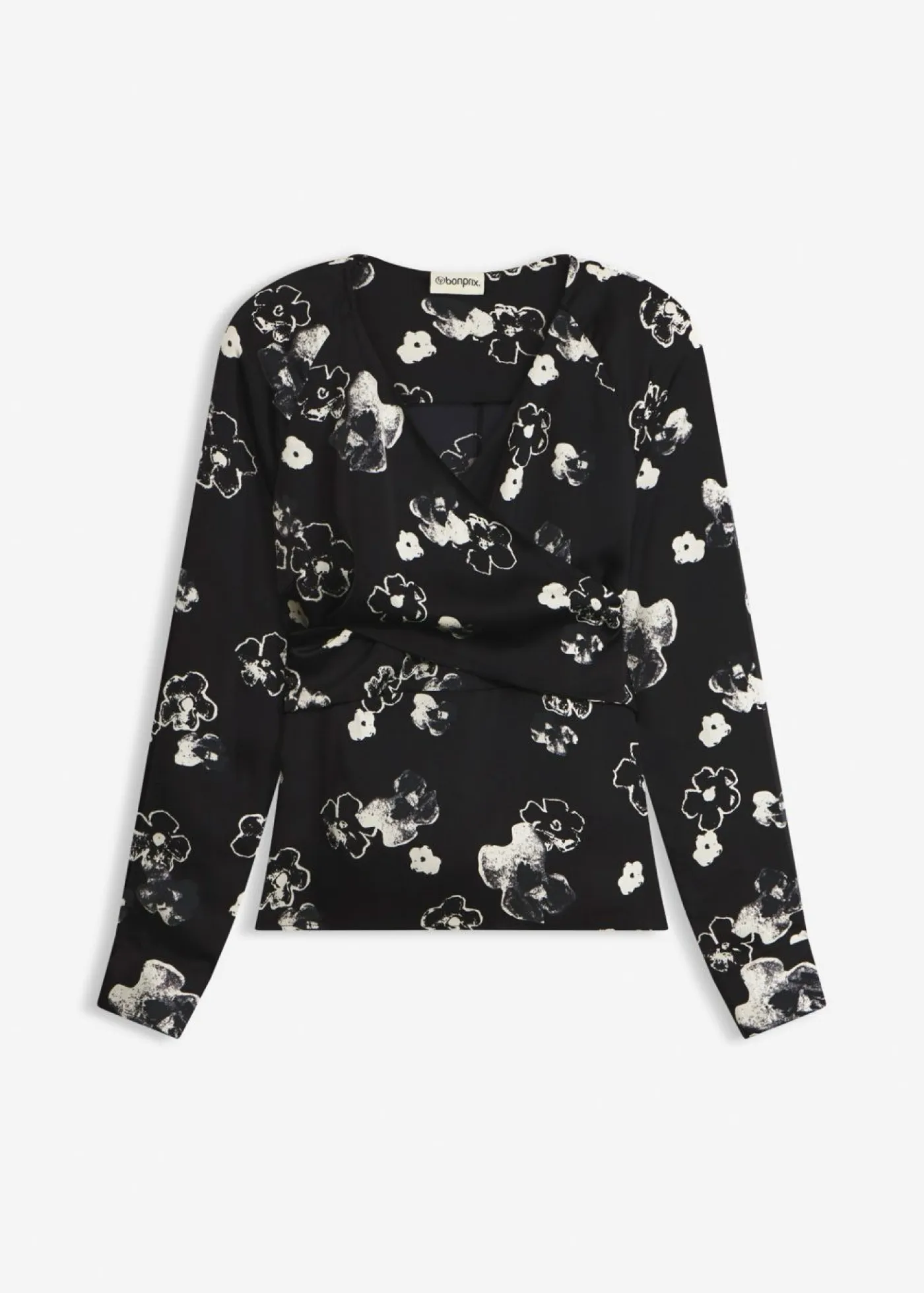 Best Blusa de satén fluido Mujer Camisas Y Blusas