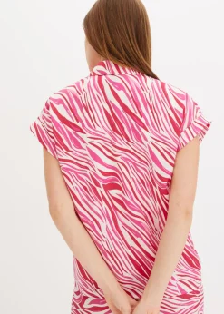 Best Blusa de satén fluido Mujer Conjuntos De Ropa|Camisas Y Blusas