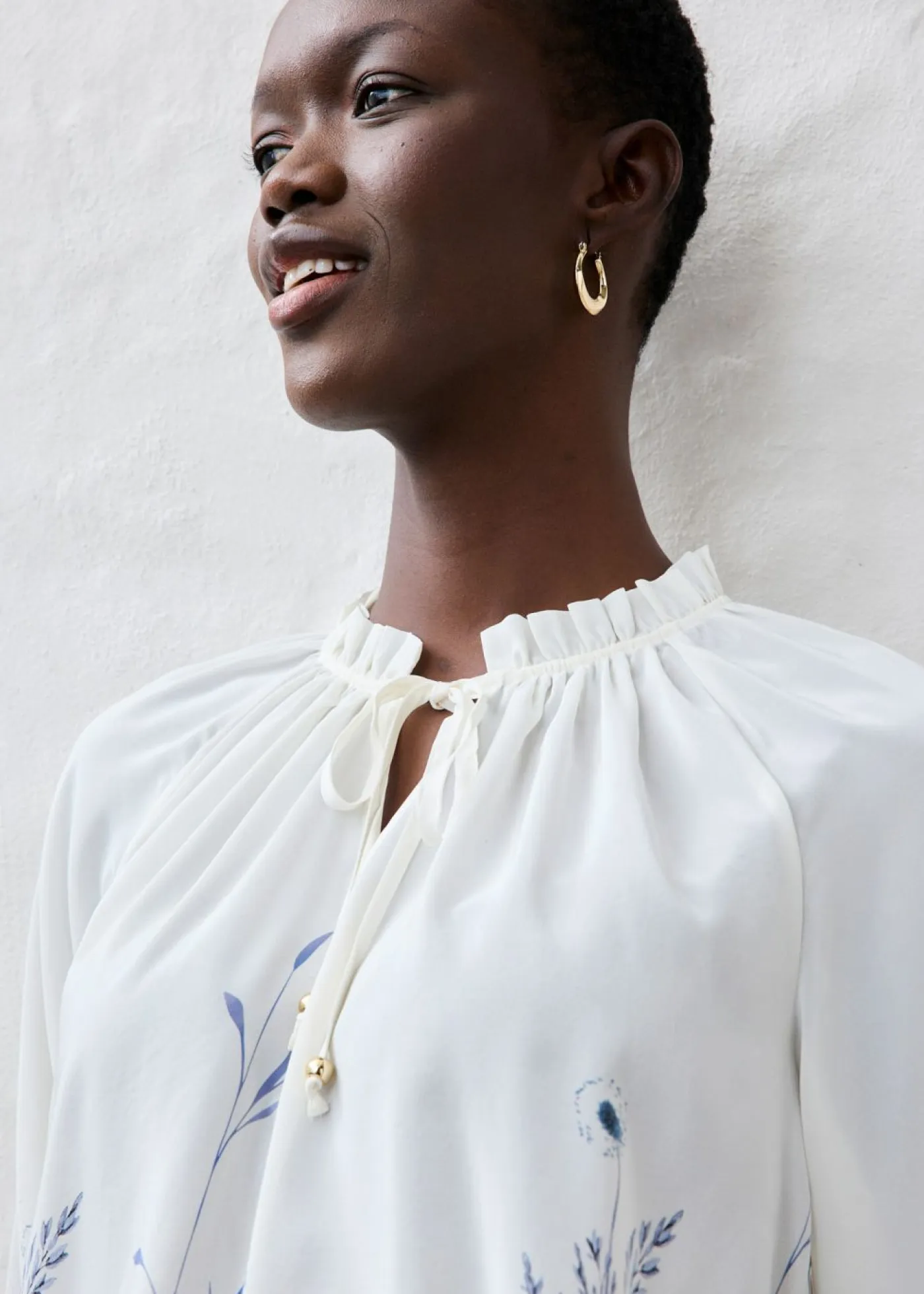Outlet Blusa de seda Mujer Premium|Camisas Y Blusas