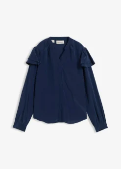 Outlet Blusa de seda Mujer Camisas Y Blusas