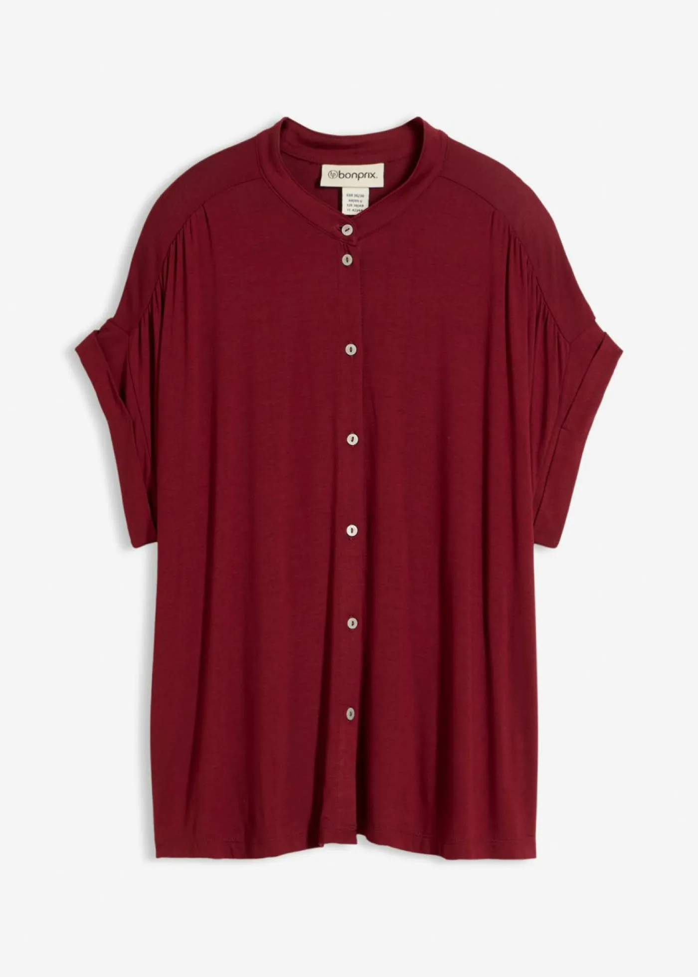 Discount Blusa de suave mezcla de viscosa Mujer Camisetas