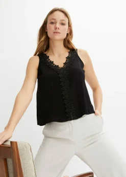 Online Blusa de tejido arrugado estructurado Mujer Camisas Y Blusas|Camisetas