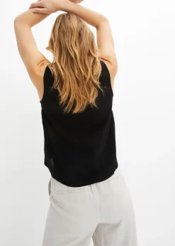 Clearance Blusa de tejido arrugado estructurado Mujer Camisas Y Blusas|Camisetas