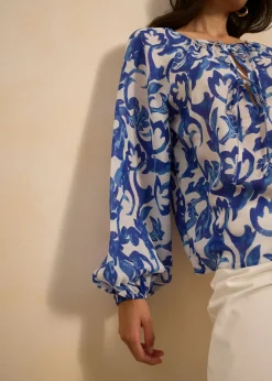 Discount Blusa de túnica estampada Mujer Camisas Y Blusas