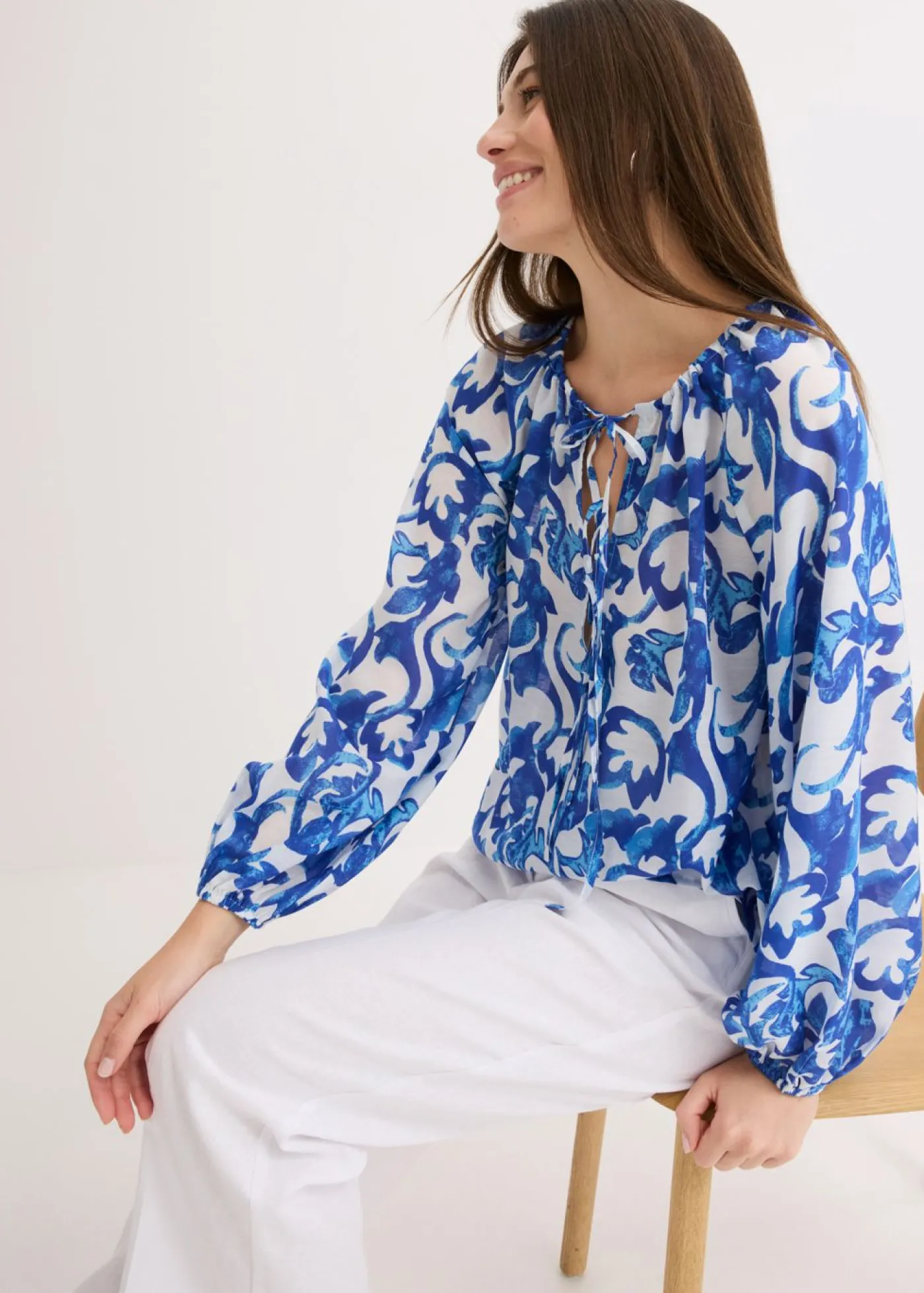 Discount Blusa de túnica estampada Mujer Camisas Y Blusas