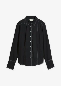 Discount Blusa de viscosa Mujer Camisas Y Blusas