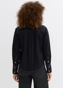 Discount Blusa de viscosa Mujer Camisas Y Blusas