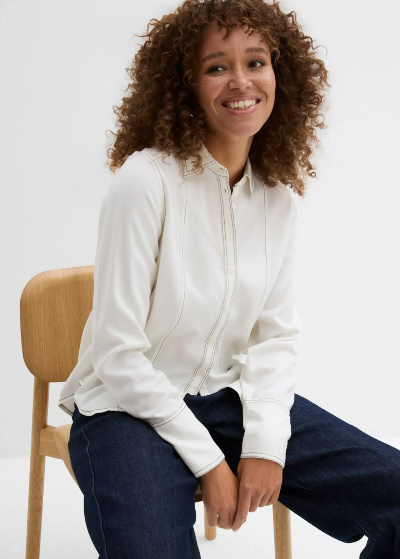 Outlet Blusa de viscosa Mujer Camisas Y Blusas