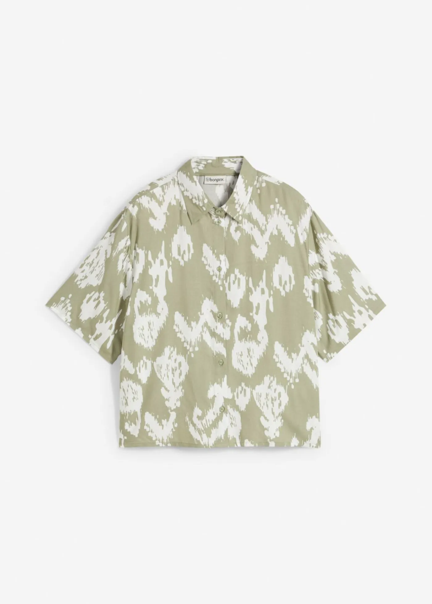 Best Blusa de viscosa con estampado étnico Mujer Camisas Y Blusas
