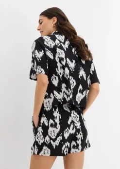 Online Blusa de viscosa con estampado étnico Mujer Camisas Y Blusas