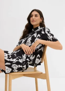 Online Blusa de viscosa con estampado étnico Mujer Camisas Y Blusas