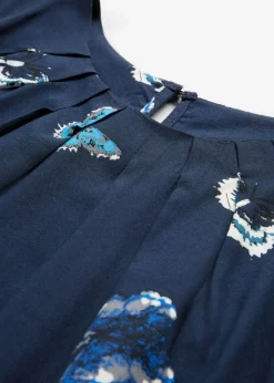 Clearance Blusa de viscosa fluida Mujer Camisas Y Blusas|Camisetas