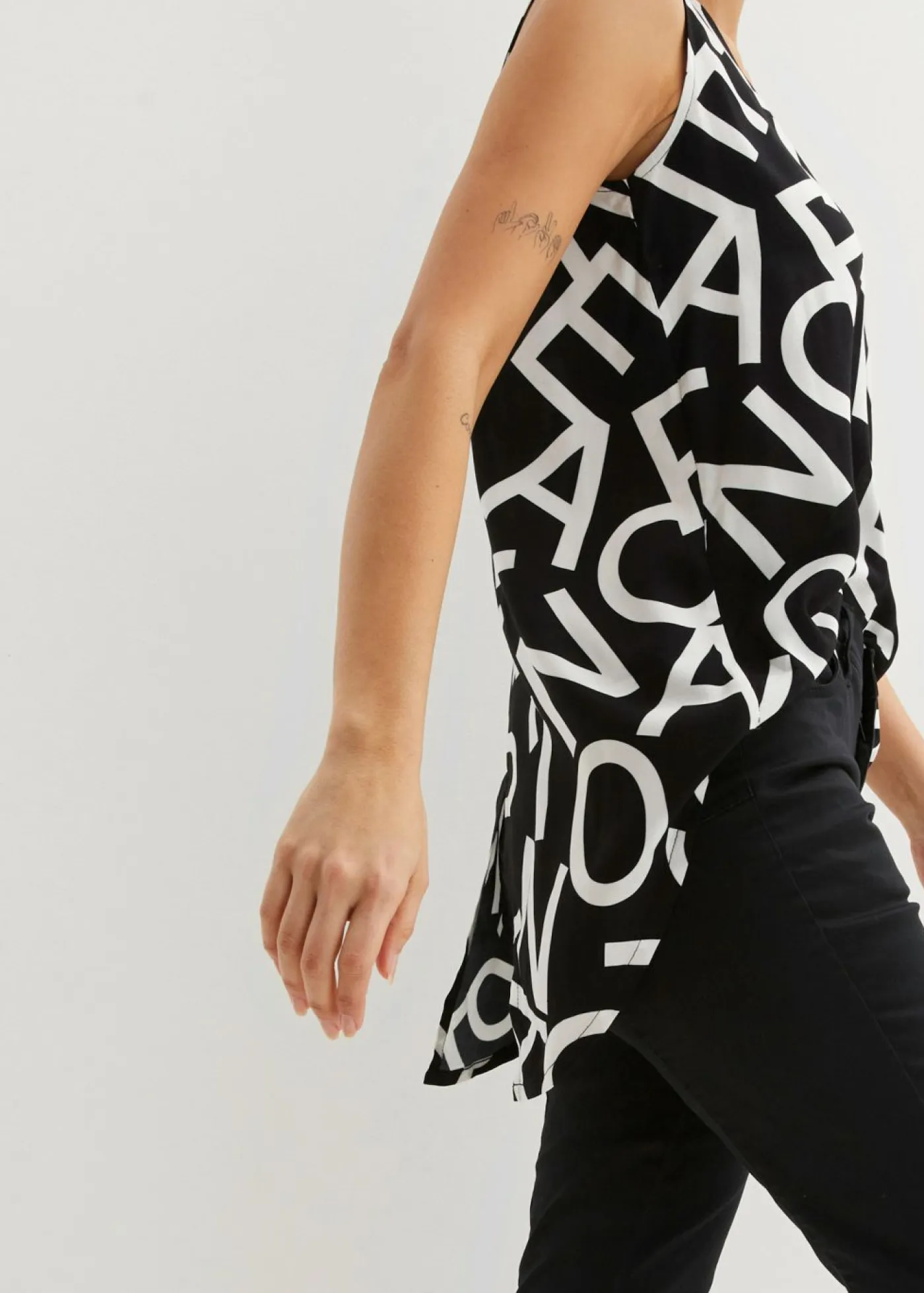 Online Blusa de viscosa fluida Mujer Camisas Y Blusas|Camisetas
