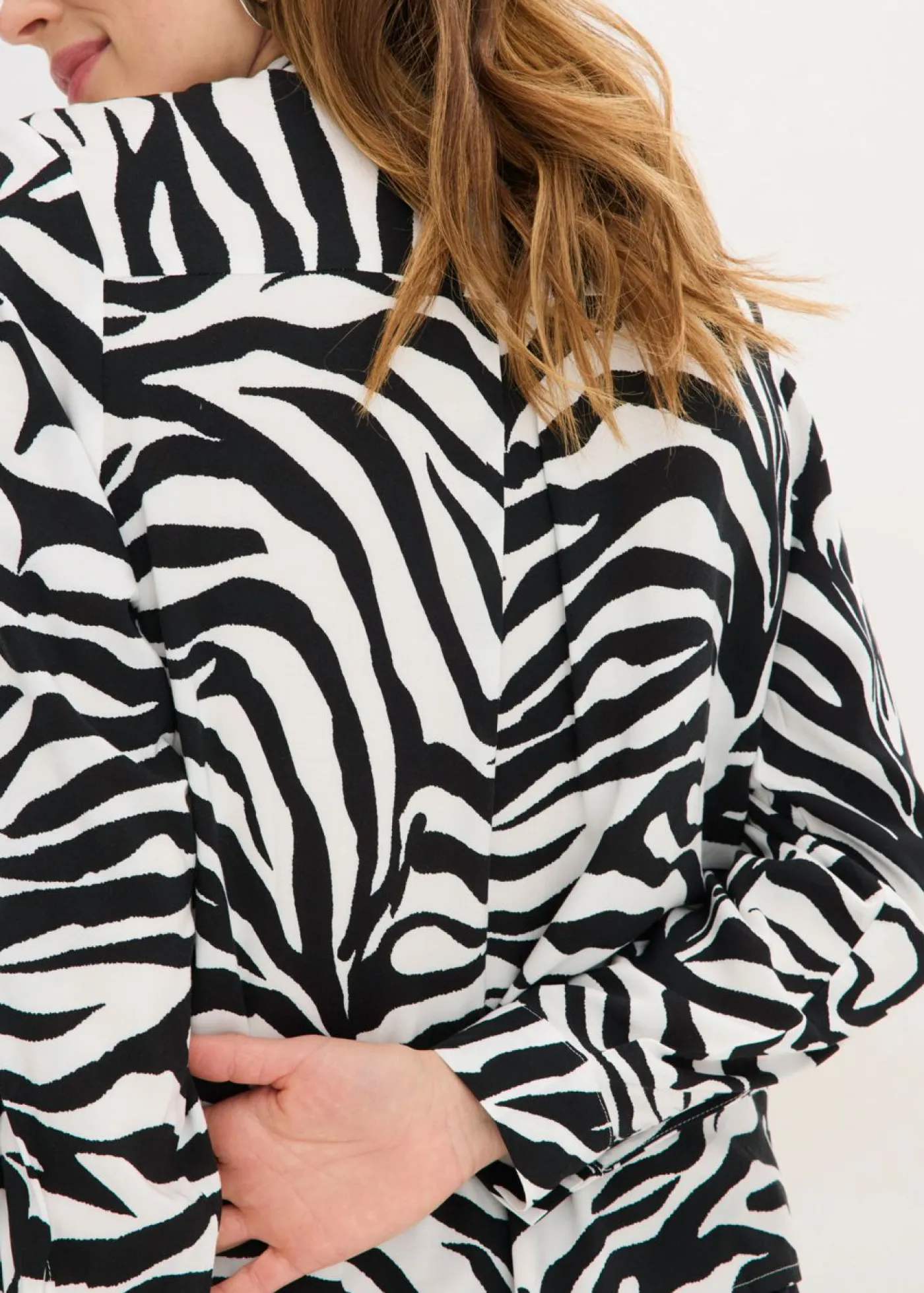 Outlet Blusa de viscosa fluida Mujer Camisas Y Blusas