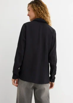 Discount Blusa de viscosa fluida Mujer Camisas Y Blusas