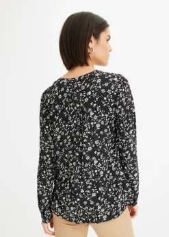 Discount Blusa de viscosa fluida Mujer Camisas Y Blusas