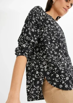 Discount Blusa de viscosa fluida Mujer Camisas Y Blusas