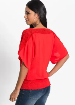 Clearance Blusa de viscosa pura Mujer Camisas Y Blusas