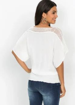 Hot Blusa de viscosa pura Mujer Camisas Y Blusas
