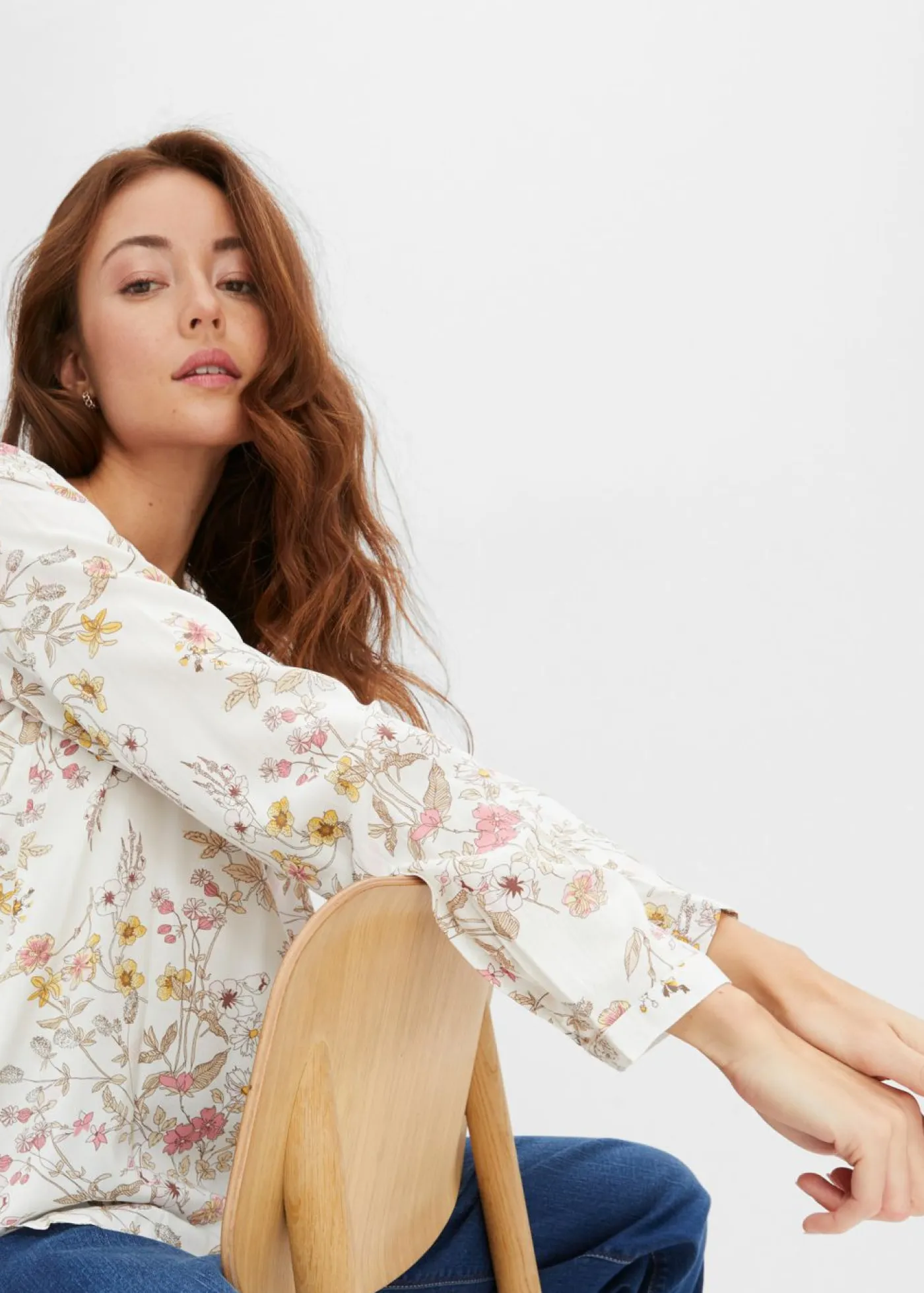Sale Blusa de viscosa pura Mujer Camisas Y Blusas