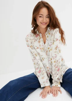 Sale Blusa de viscosa pura Mujer Camisas Y Blusas