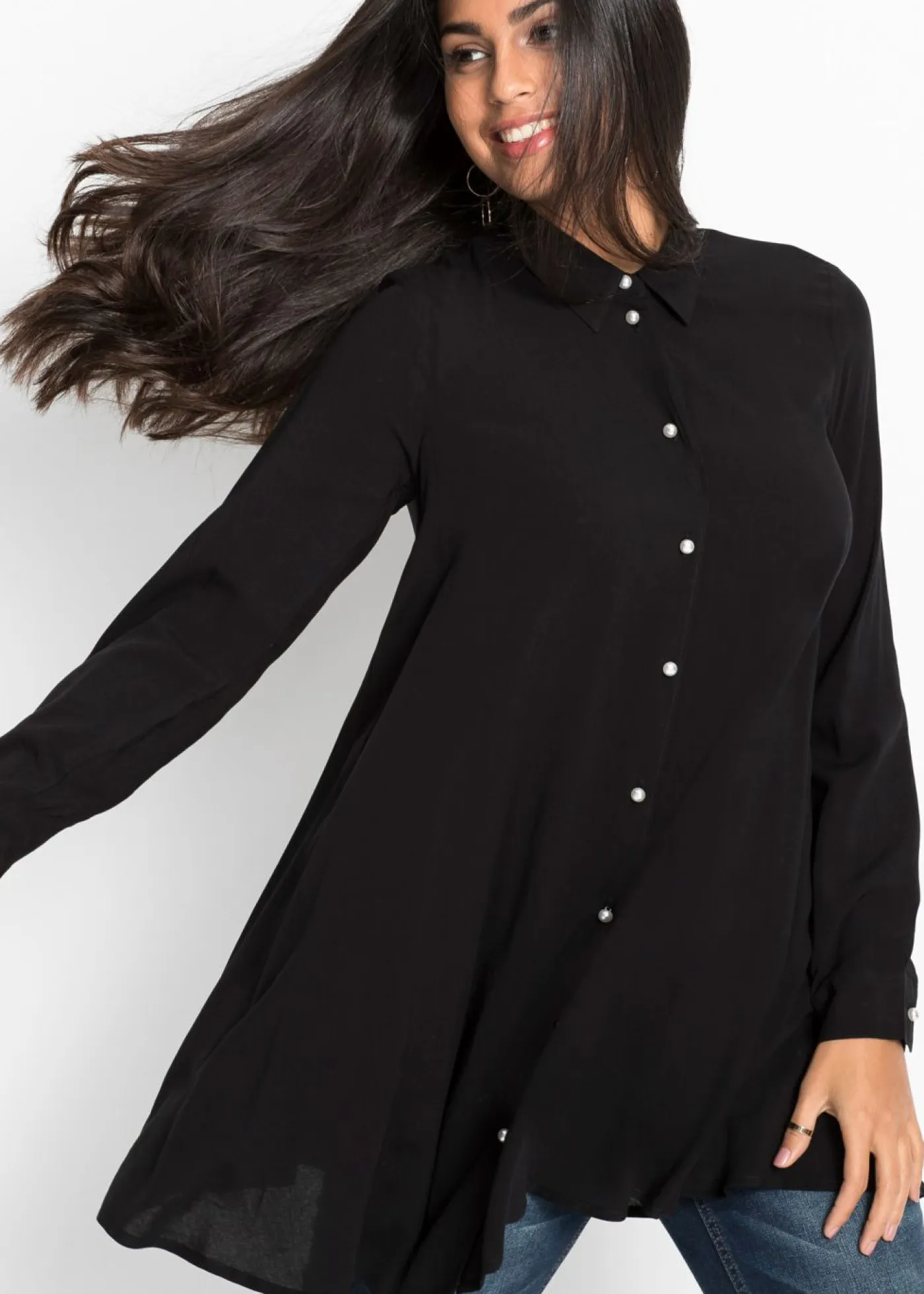 Sale Blusa de viscosa pura Mujer Camisas Y Blusas