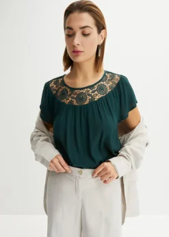 Hot Blusa de viscosa pura Mujer Camisas Y Blusas