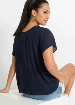 Discount Blusa de viscosa pura Mujer Camisas Y Blusas