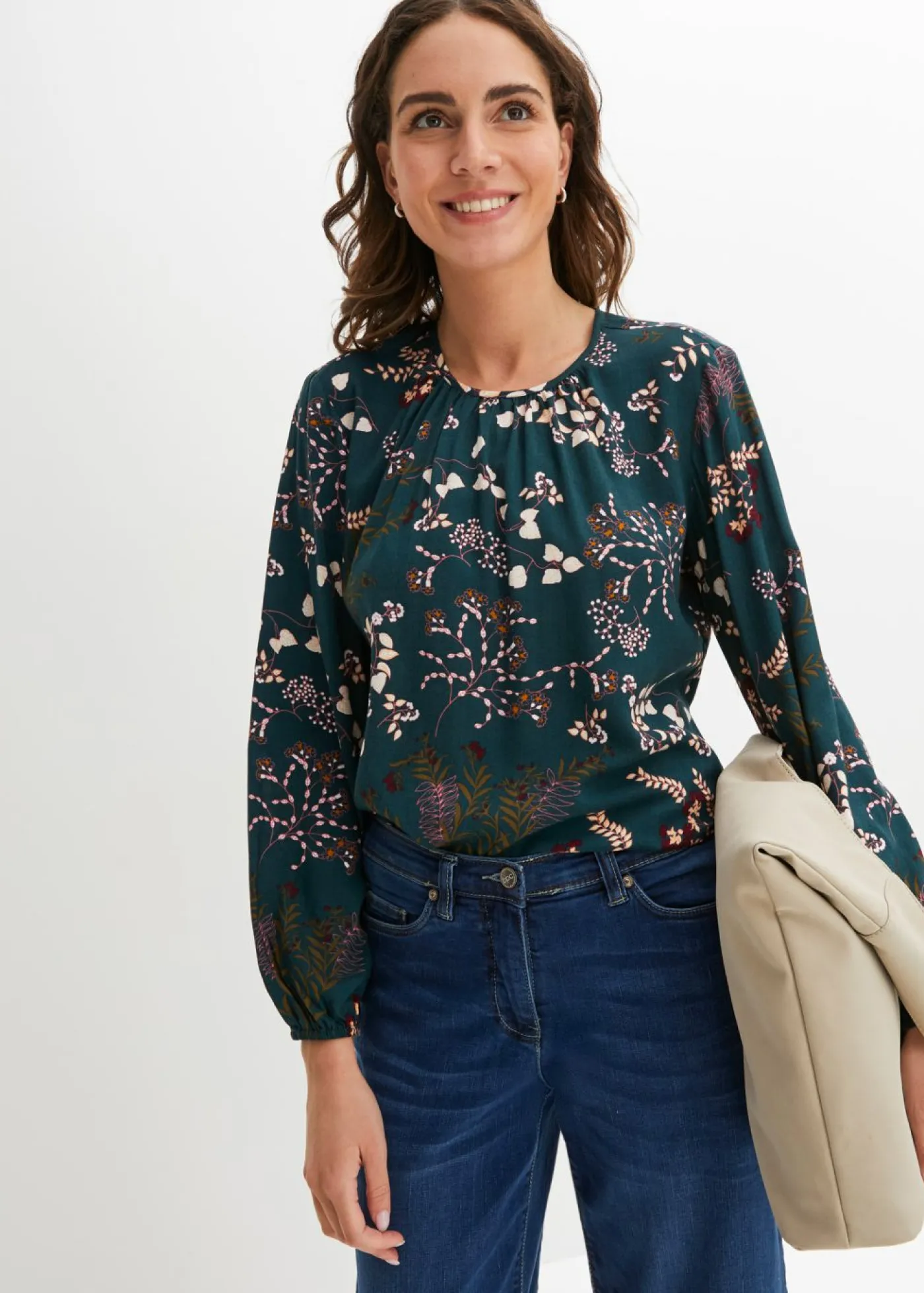 Blusa de viscosa sostenible Mujer Camisas Y Blusas