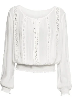 Blusa de viscosa suave Mujer Camisas Y Blusas