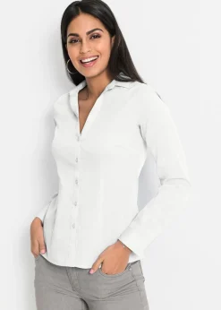 Online Blusa elástica Mujer Camisas Y Blusas