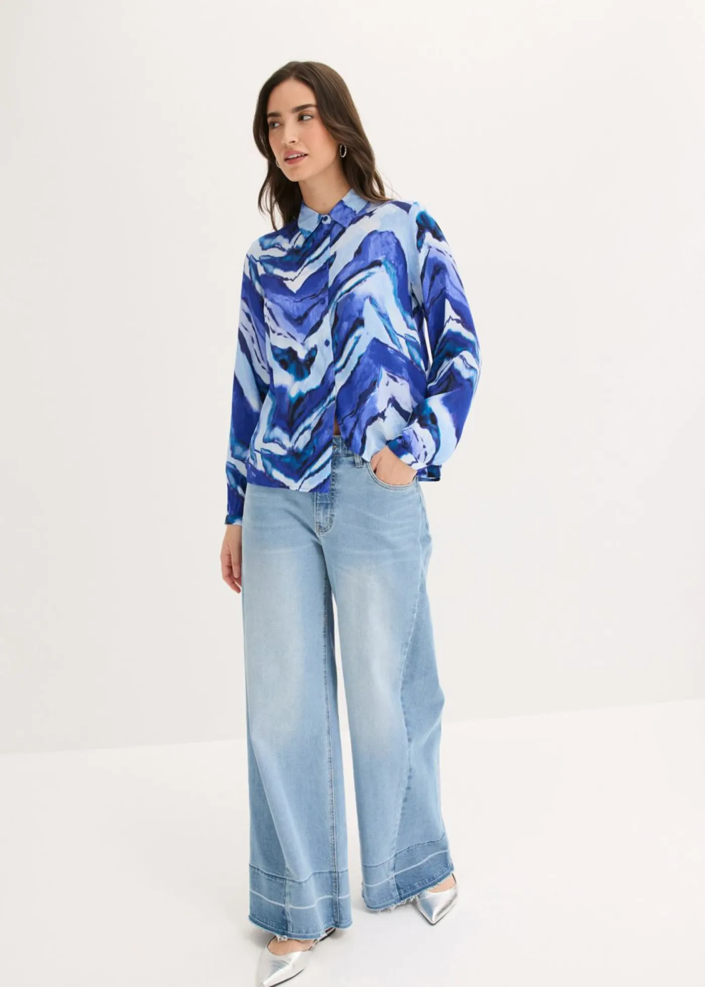 Online Blusa estampada Mujer Camisas Y Blusas