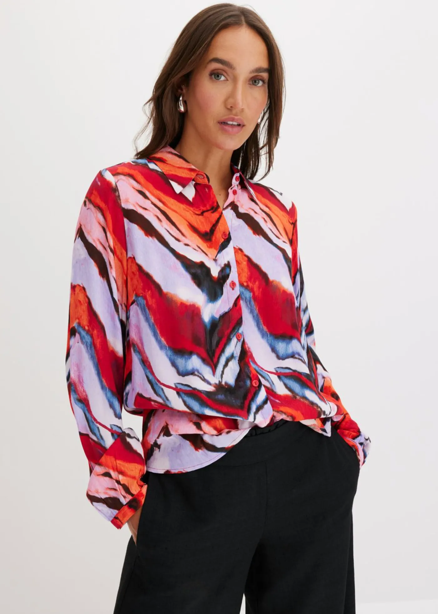 Sale Blusa estampada Mujer Camisas Y Blusas