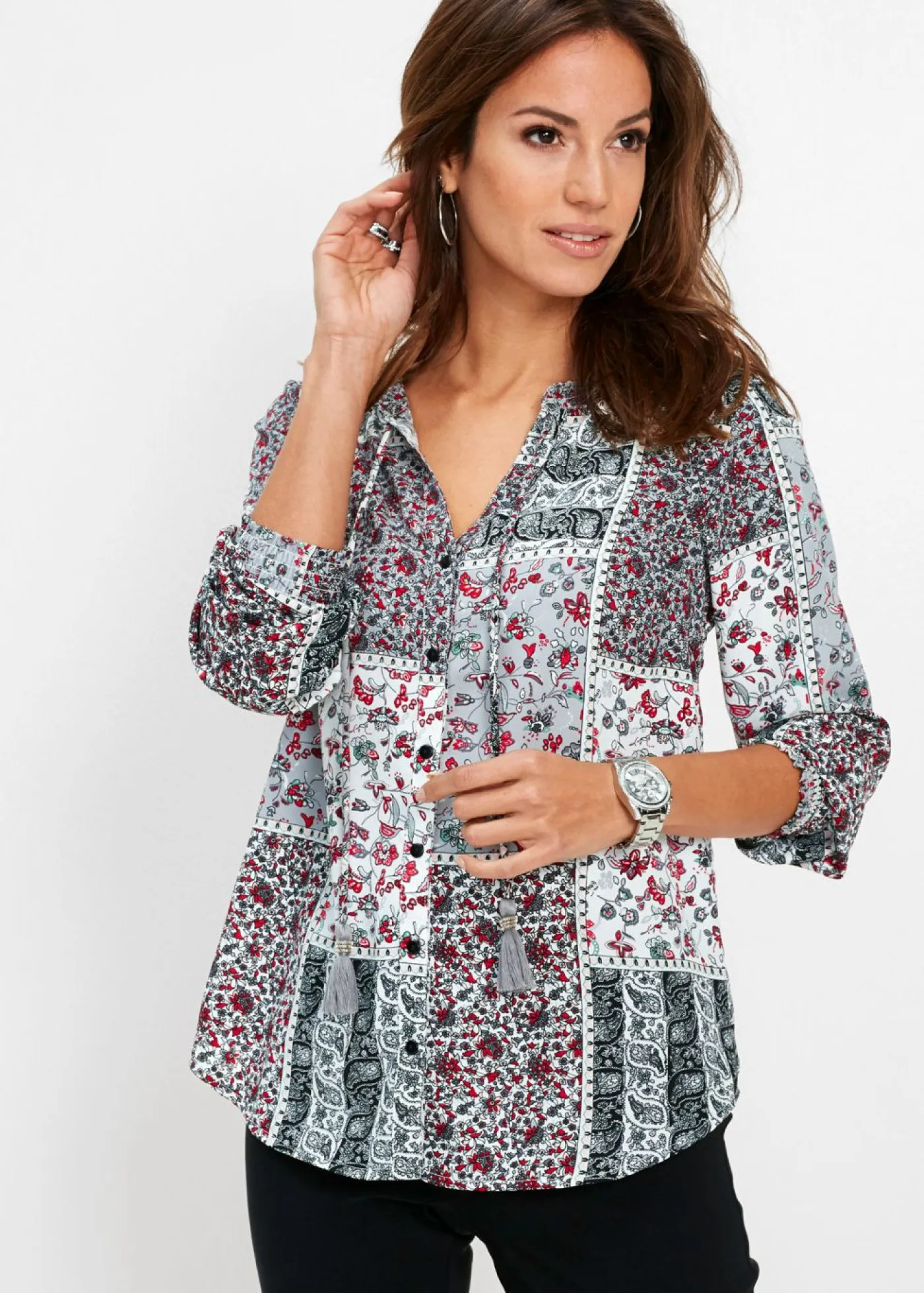 Sale Blusa estampada Mujer Camisas Y Blusas