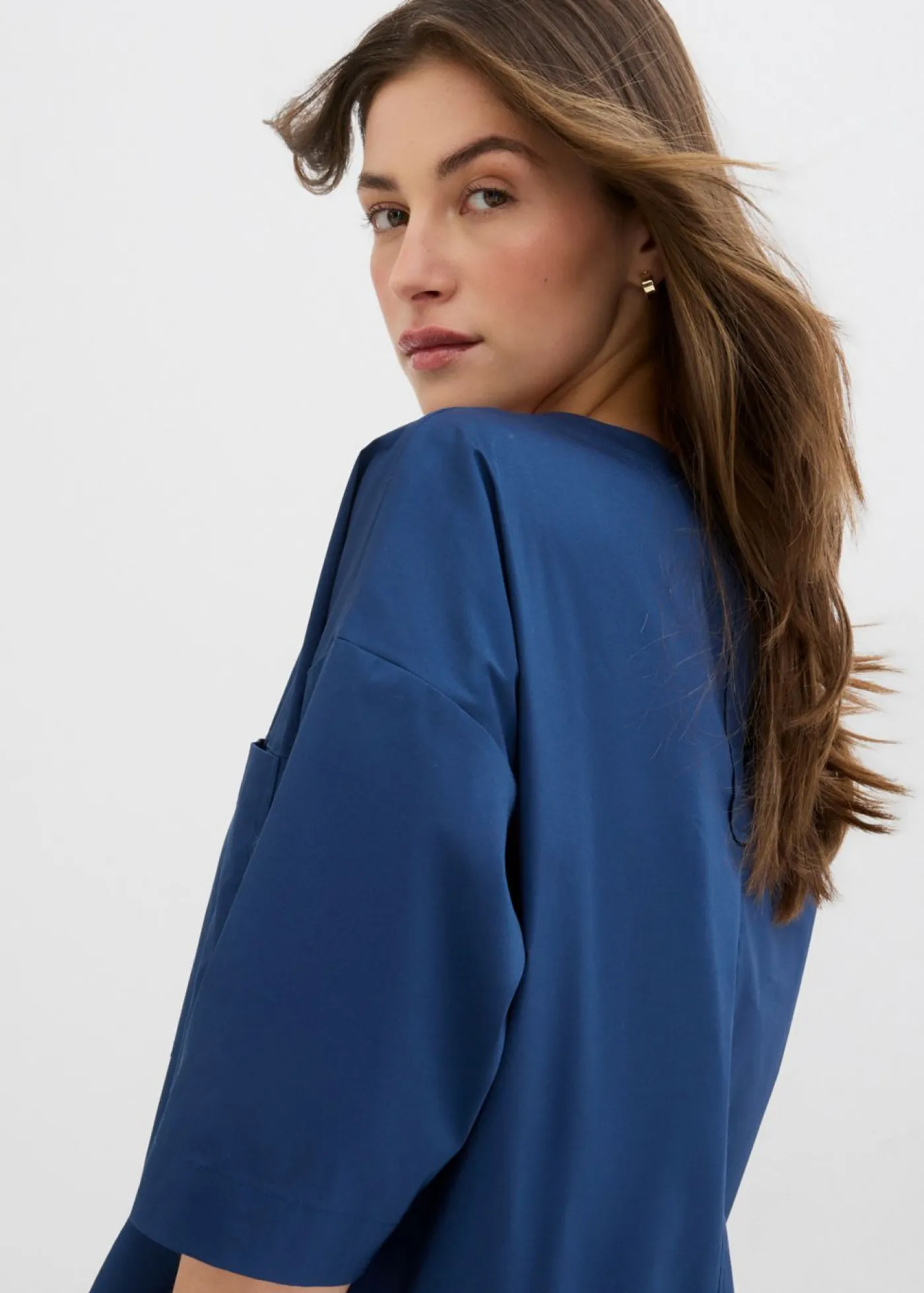 New Blusa holgada Mujer Esenciales|Camisas Y Blusas