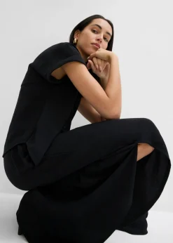 Sale Blusa holgada de crepé estructurado Mujer Conjuntos De Ropa|Esenciales