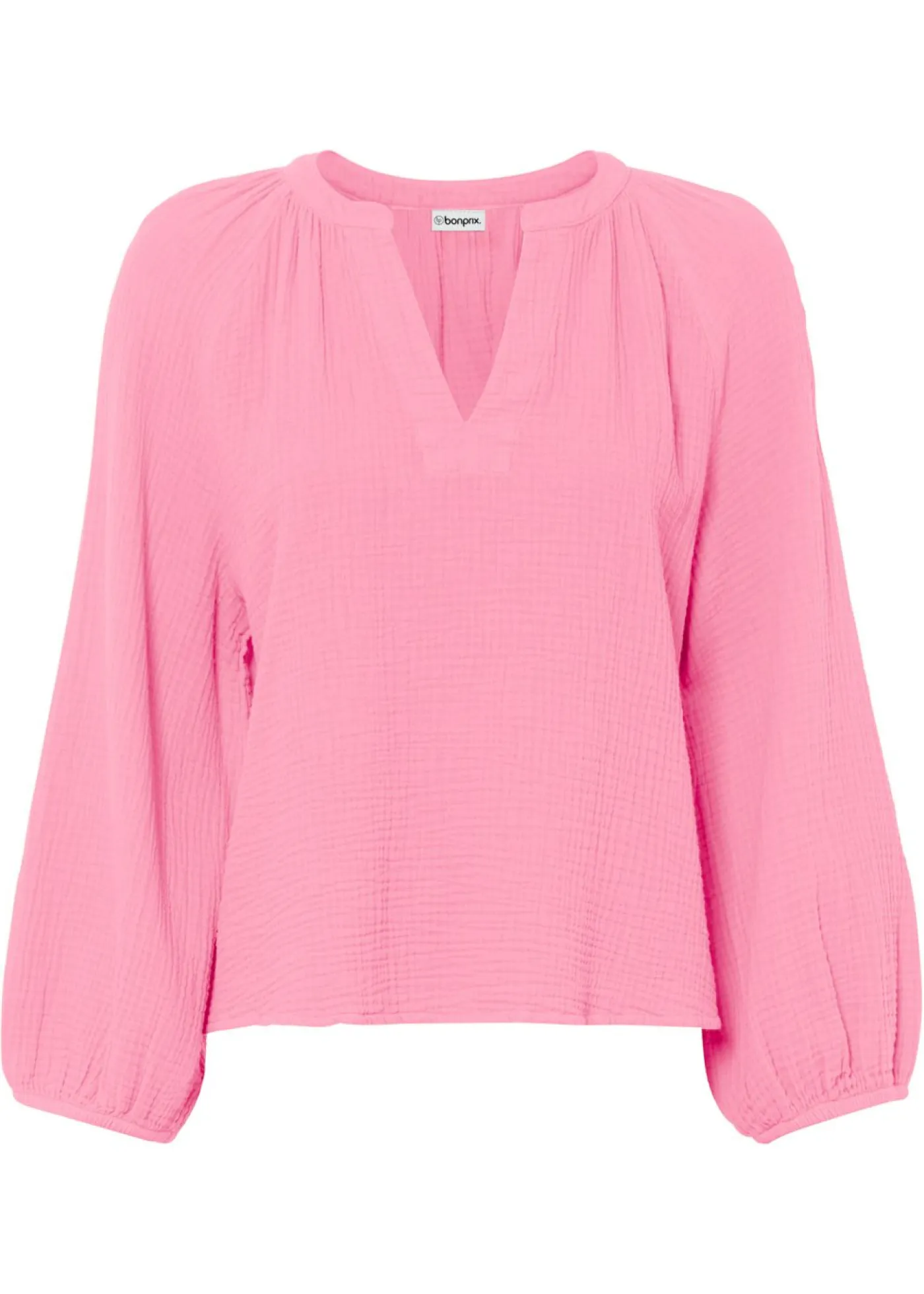 Best Blusa holgada de muselina Mujer Camisas Y Blusas|Novedades