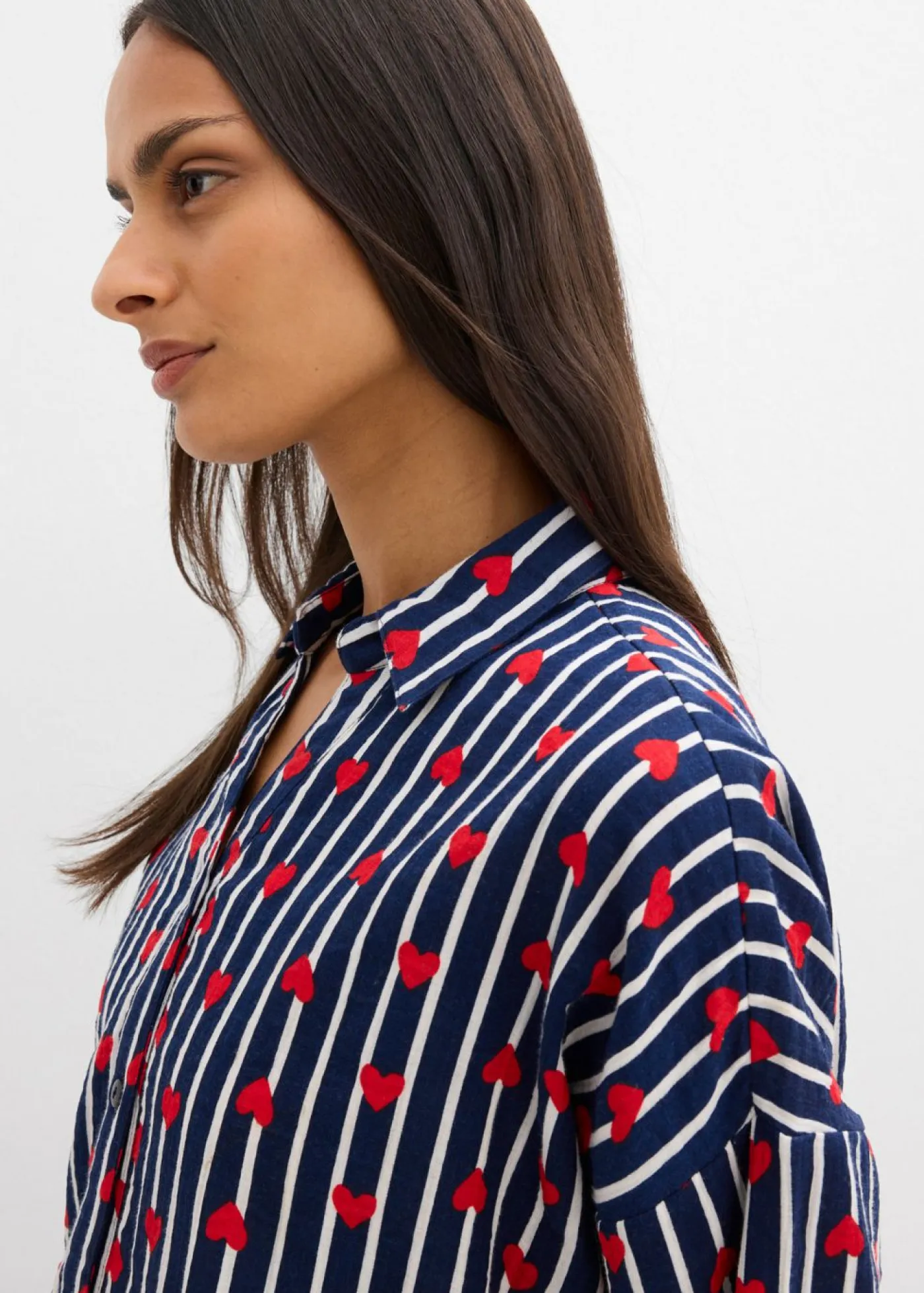 Sale Blusa holgada de muselina suave Mujer Camisas Y Blusas