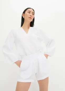 Blusa holgada de muselina Mujer Camisas Y Blusas|Novedades