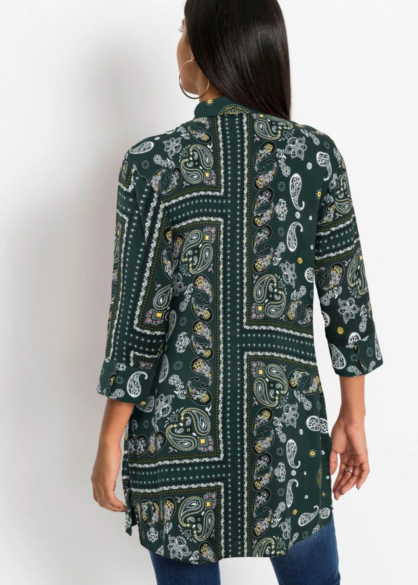 Blusa larga Mujer Camisas Y Blusas