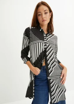 Outlet Blusa larga Mujer Camisas Y Blusas