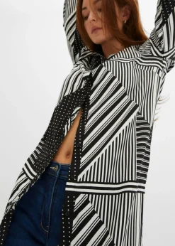 Outlet Blusa larga Mujer Camisas Y Blusas
