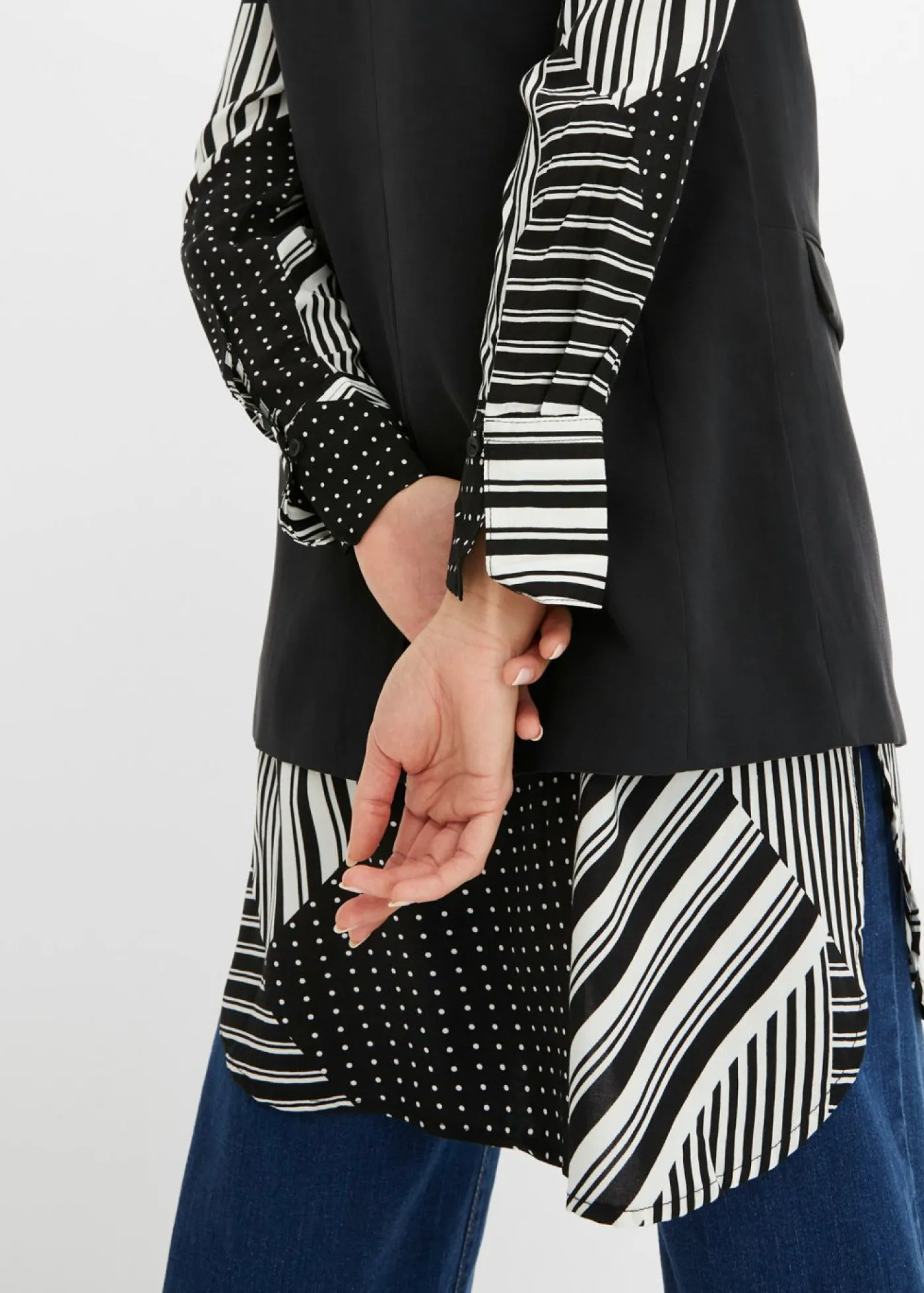 Outlet Blusa larga Mujer Camisas Y Blusas