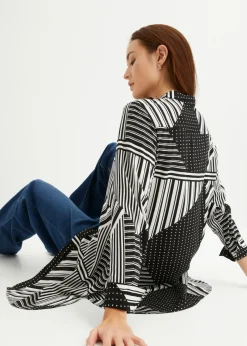 Outlet Blusa larga Mujer Camisas Y Blusas