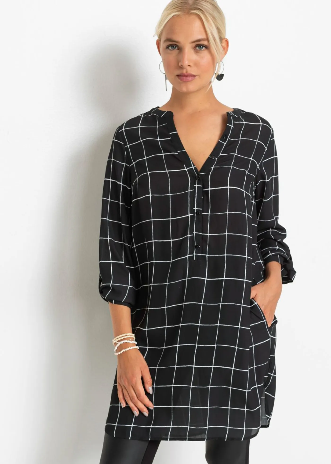 Clearance Blusa larga Mujer Camisas Y Blusas