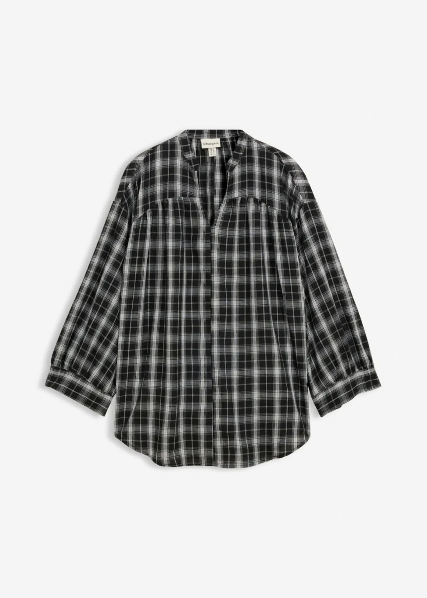 Outlet Blusa larga con corte holgado Mujer Camisas Y Blusas