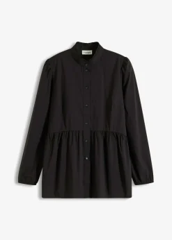 Hot Blusa larga con fruncido Mujer Camisas Y Blusas